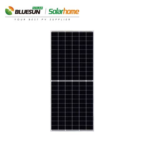 Bluesun 고성능 210mm 650w 660w 670watt 태양 전지 패널 하프 셀 퍼크 태양 전지 패널전문