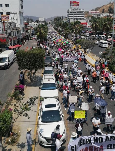 F Lix Salgado Macedonio Anuncia Segunda Mega Marcha Ahora En Acapulco