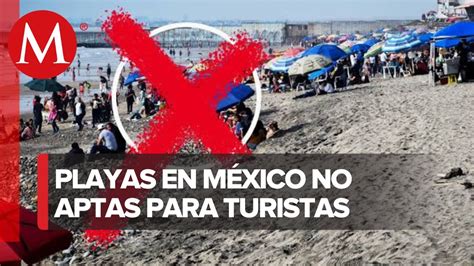 Conoce las playas más contaminadas de México según Cofepris YouTube