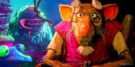 Is Splinter Gay In TMNT Mutant Mayhem? Scumbug Romance Explained