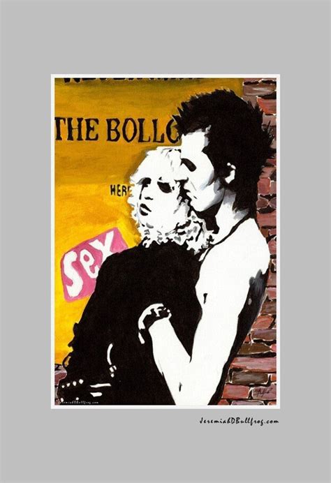 Sid Nancy Sex Pistols Orig Artwork Of Punk Rock Music Etsy