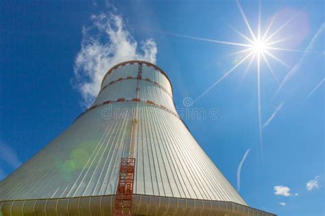 Nuclear Power Cooling Tower Stock Image - Image of power, nuclear: 1614921