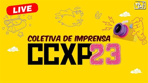 Ccxp Coletiva De Imprensa Ao Vivo Youtube