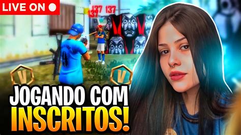 RUMO AO MESTREFREE FIRE AO VIVO JOGANDO INSCRITOS LIVE DA GAN