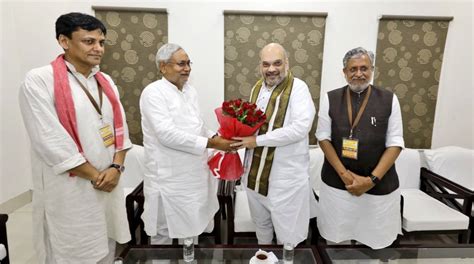 Amit Shah says BJP is with Nitish Kumar - The Statesman