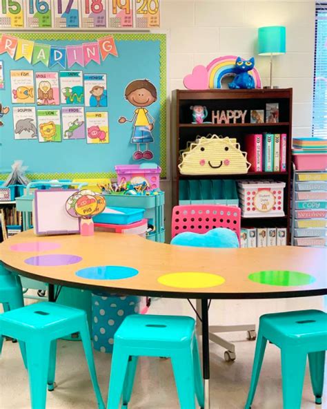 22 Beautiful And Inspiring Kindergarten Classrooms Preschool Classroom Decor Kindergarten