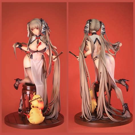 清倉【碧藍】 Gk 旗袍可畏 紳 艦娘 盒裝 公仔 模型 雕像 24cm 蝦皮購物