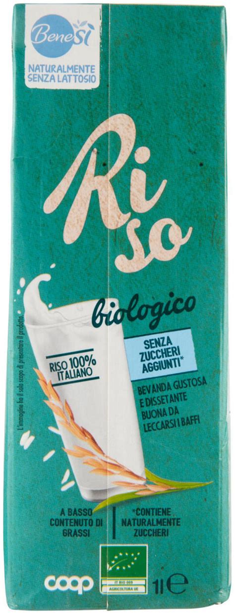 UniCoop Firenze Bevanda Di Riso Bio Senza Zuccheri Aggiunti 1 Lt