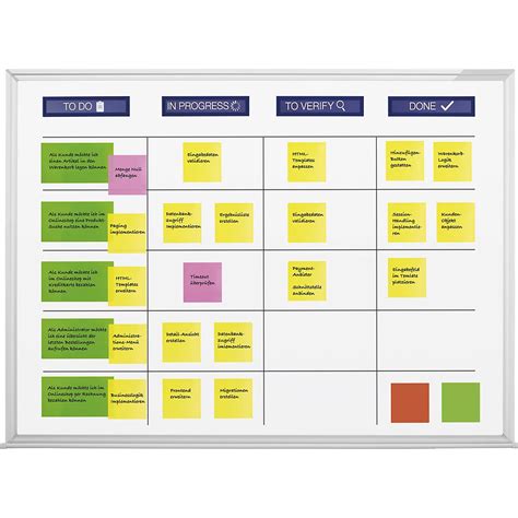 Scrumboard Magnetoplan Xl Set Incl Toebehoren Kaiserkraft Vink Lisse