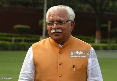 Interview Of Haryana Chief Minister Manohar Lal Khattar Photos And