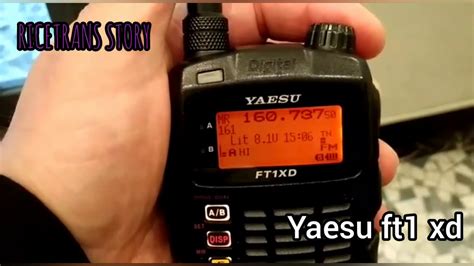 RICETRANS STORY EP 16 YAESU FT1 XD YouTube