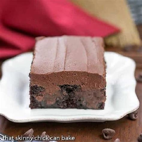 Triple Chocolate Poke Cake That Skinny Chick Can Bake