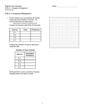 Fillable Online Regents Exam Questions Fax Email Print PdfFiller