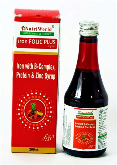 Iron Folic Plus Syrup Nutrition For Better Life