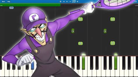 Waluigi Vs Smash Bros Rap Battle Part 3 Piano Tutorial Mashed Youtube