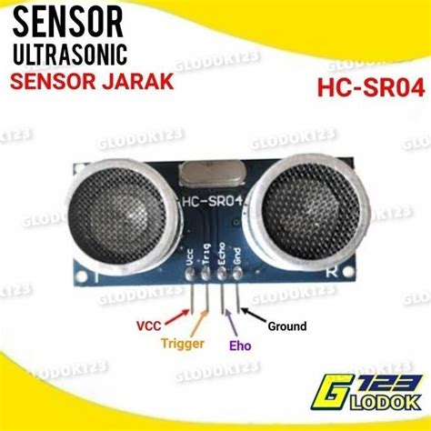 Jual Sensor Jarak Ultrasonik Ultrasonic Distance Measuring Arduino Hc