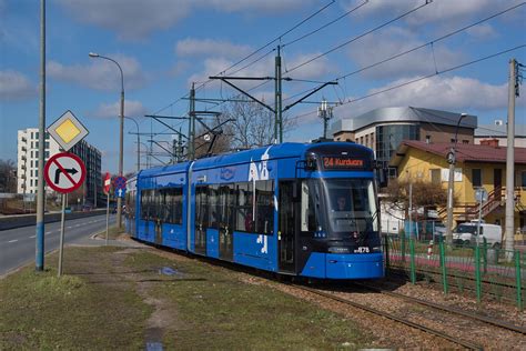 Stadler Tango Lajkonik RY878 ulica Wielicka Kraków 12 03 2023 a photo