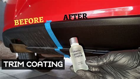 How To Permanently Restore Faded Plastic Trim With Ceramic Coating