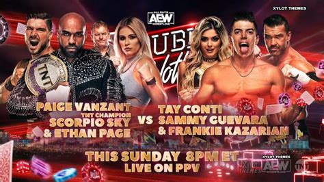 Paige Vanzant Hará Su Debut En El Wrestling En Aew Double Or Nothing 2022