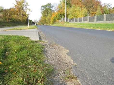 Zniszczona Droga Powiatowa Na Trasie Brodnica Zbiczno Urz Dnicy