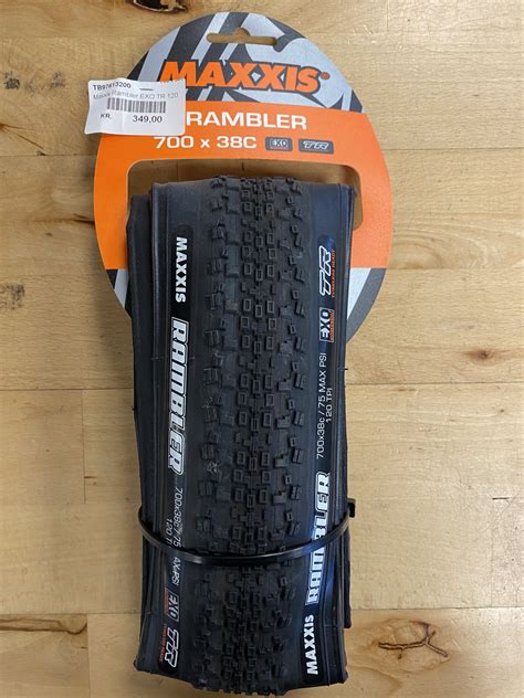 Maxxis Rambler EXO TR 120 TPI - 700 x 38c - Bike-pit