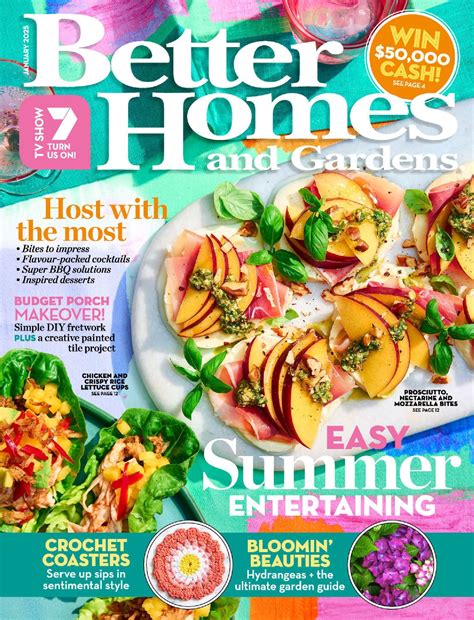Better Homes and Gardens Australia Magazine- Issue Jan 2025- Organic