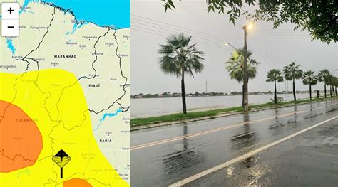 Meteorologia Prev Chuvas Intensas Ventos De At Km Em Cidades