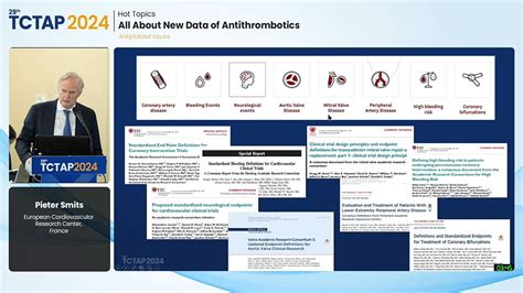 Tctap Hot Topics All About New Data Of Antithrombotics Youtube