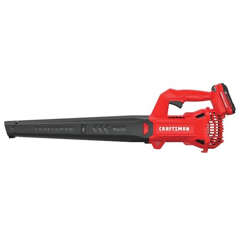 CRAFTSMAN 20-volt Max 200-CFM 90-MPH Handheld Cordless Electric Leaf ...