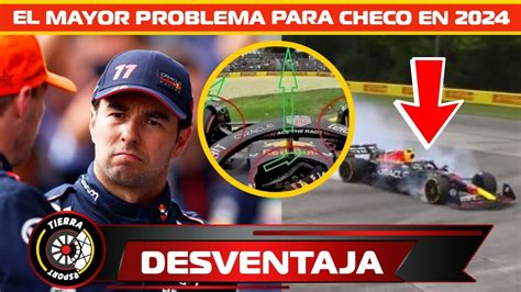 A NADA DE PENALIZACIÓN PREOCUPADO CHECO PÉREZ TENDRA ESTE PROBLEMA