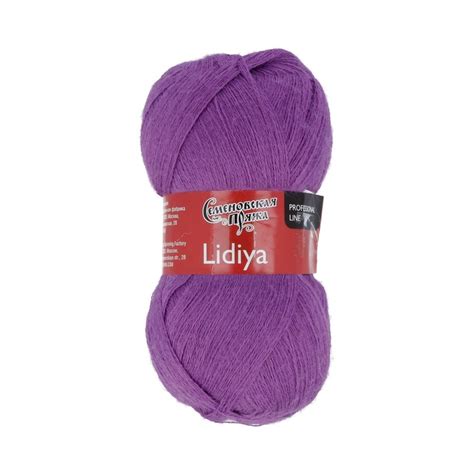 Пряжа Семеновская МШФ Lidiya 50% шерсть, 50% акрил 100 г 1613 м ...