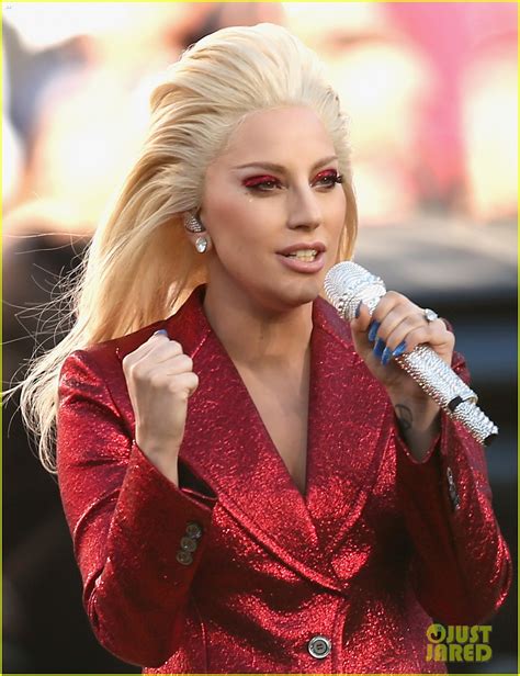 Lady Gaga Sings National Anthem at Super Bowl 2016 (Video): Photo 3571818 | 2016 Super Bowl ...