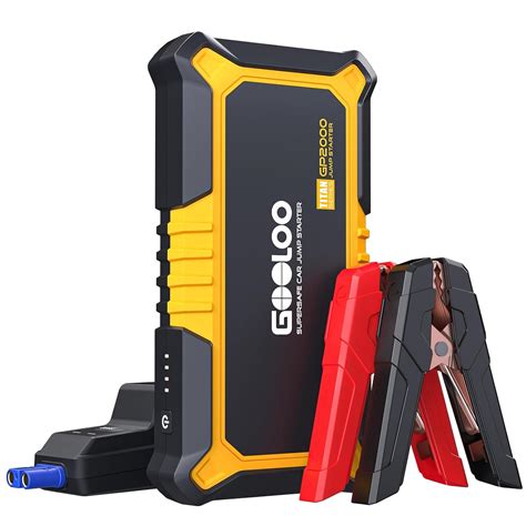 Gooloo Gp Jump Starter A Peak Car Starter All Gas Up To L