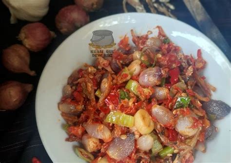 Resep Sambal Bawang Merah Ikan Teri Oleh Kuali Que Dewi Rini Cookpad