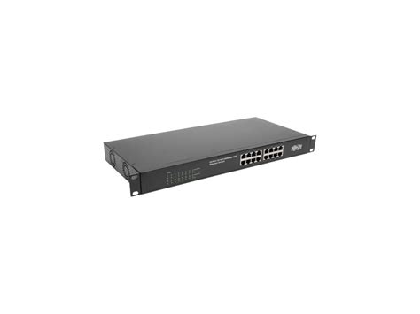 Tripp Lite NG16POE 16-Port PoE+ Gigabit Unmanaged 1U Rack-Mountable ...