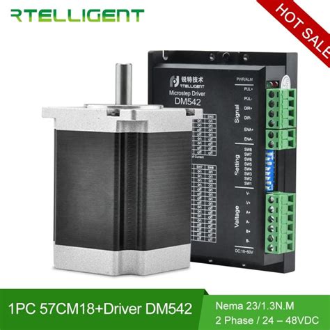 Rtelligent Dm Nema Stepper Motor Driver V With Nema