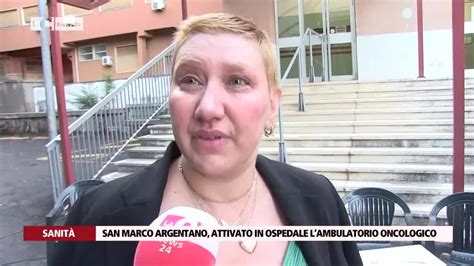 San Marco Argentano Attivato In Ospedale Lambulatorio Oncologico