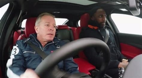 The Wire Actor Idris Elba Hits the Race Track in a Jaguar XE S - autoevolution