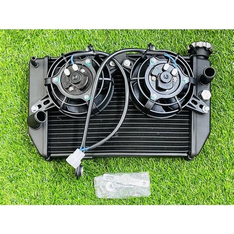 RED LEO DAN LEO THAILAND RADIATOR DOUBLE FAN Y15ZR V1 V2 WATER PUMP