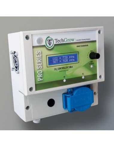 TechGrow T Mini Pro CO2 Controller Incl Sensor