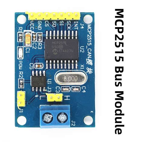 MCP2515 CAN Bus Module TJA1050 Receiver SPI For 51 Arduino Diy Kit MCU