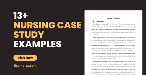 Nursing Case Study - 13+ Examples, Format, Pdf | Examples