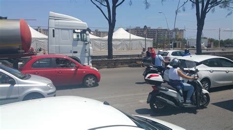 Palermo Via Ai Lavori Al Ponte Corleone Traffico In Tilt Live Sicilia