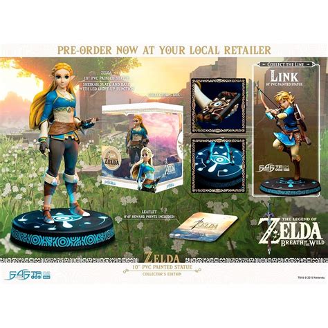 The Legend of Zelda Breath of the Wild ZELDA Collector's Edition ...