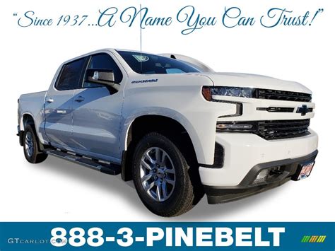 2019 Summit White Chevrolet Silverado 1500 Rst Crew Cab 131385114