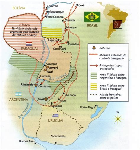 Guerra do Paraguai Resumo História Escola Educação