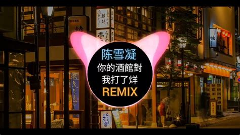 陈雪凝【你的酒馆对我打了烊】remix Youtube