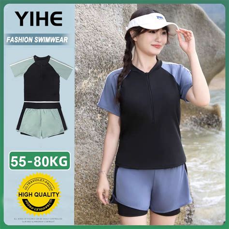 YIHE READY STOCK swimming suit for women plus size 大码泳衣 bikini swimsuit XL 3XL swimming suit