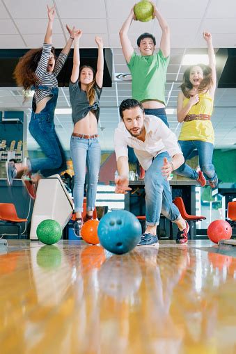 Winning Bowling Team Stock Photo - Download Image Now - iStock