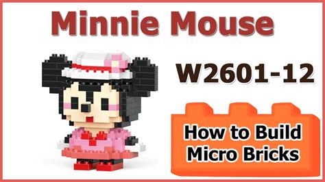 How To Build Mini Bricks Minnie Mouse W2601 12 Review Manual Specifications Youtube